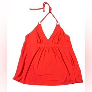 Vintage New York & Company Halter Top made in the usa Sz Large 90s Halter